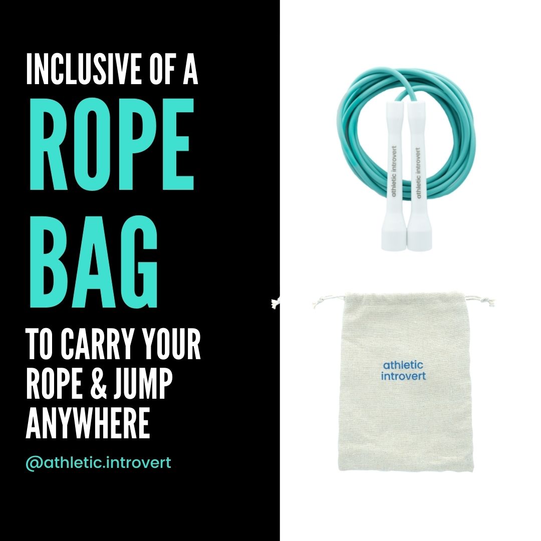 Freestyle PVC Jump Rope + Rope Bag