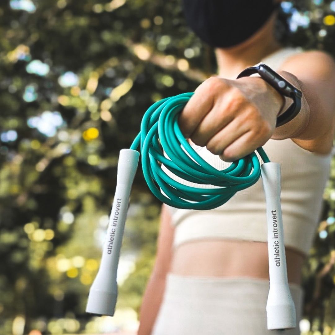Freestyle PVC Jump Rope + Rope Bag – athletic introvert